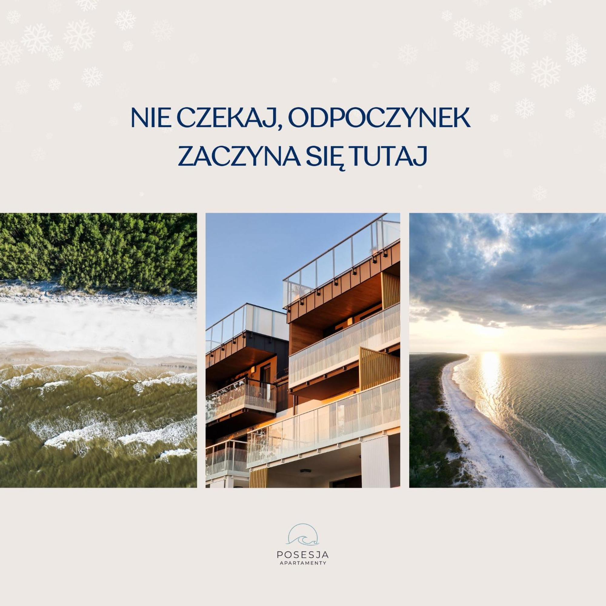 Posesja Apartamenty & Spa - Posesja Plazowa 4A II Grzybowo  Eksteriør bilde